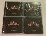 BLACKPINK The Album Signed CD Cover Full Set Jennie Jisoo Lisa Rose x4 COA