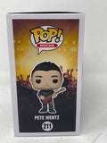 Pete Wentz Signed Funko Pop Rocks Fall Out Boy Pete Wentz #211 Autograph BAS COA