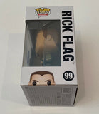 Joel Kinnaman Signed Autographed Rick Flag Funko Pop Figure Suicide Squad COA