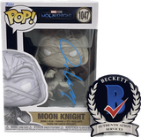 Oscar Isaac Signed Autographed Moon Knight Funko Pop Figure #1047 Beckett COA