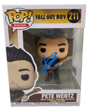 Pete Wentz Signed Funko Pop Rocks Fall Out Boy Pete Wentz #211 Autograph BAS COA