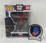 Darryl McDaniels Signed Autographed Run Dmc Funko Pop Figure #200 Beckett COA