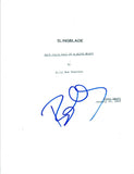 Billy Bob Thornton Signed Autographed SLINGBLADE Full Movie Script COA