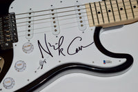 Nick Cave Signed Autographed Electric Guitar The Bad Seeds Beckett BAS COA