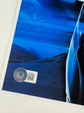 Joel Kinnaman Signed Robocop Movie Poster 12x18 Photo Autograph Beckett COA