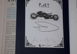 Tom Delonge Signed Autographed Poet Anderson In Darkness Book Blink 182 COA