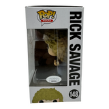 Rick Savage Signed Def Leppard Funko Pop Rocks #148 Bassist Autograph JSA COA
