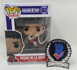 Oscar De La Hoya Signed Autographed Funko Pop #02 Boxing Golden Boy Beckett COA