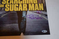 Sixto Rodriguez Signed Autograph 11x14 Photo Searching for Sugarman Beckett COA