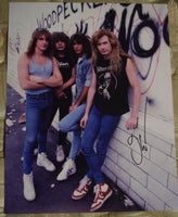 Dave Ellefson Signed Autographed 11x14 Photo Megadeth Bassist David