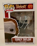 Corey Taylor Signed Autographed Funko Pop Figure Slipknot Beckett BAS COA