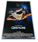 Joe Dante Signed Autographed Gremlins 12x18 Movie Poster Beckett COA