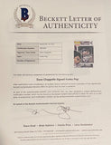 Dave Chappelle Signed Autograph Prince Funko Pop Figure Purple Rain Beckett COA