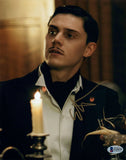 Evan Peters Signed Autograph 8x10 Photo AMERICAN HORROR STORY BAS Beckett COA