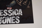 Jessica Jones Cast Signed 11x14 Photo x6 Krysten Ritter Carrie Anne Moss Eka COA
