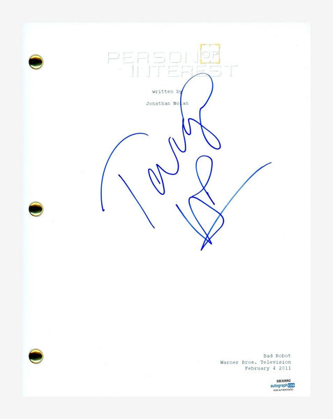 Taraji P. Henson Signed Autographed Person of Interest Pilot Script ACOA COA