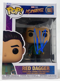 Aramis Knight Signed Funko Pop Ms. Marvel Red Dagger #1080 Autograph Beckett COA