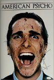 Christian Bale Signed American Psycho Movie Poster 12x18 Photo Autograph JSA
