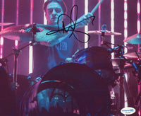 Mat Nicholls Bring Me The Horizon Signed Autograph 8x10 Photo Drummer ACOA COA