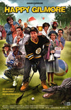 Adam Sandler & Kevin Nealon Signed Happy Gilmore 11x17 Poster Photo Beckett COA