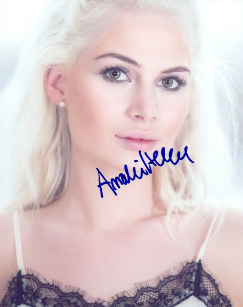 Amalie Helene Signed Autographed 8x10 Photo Model COA