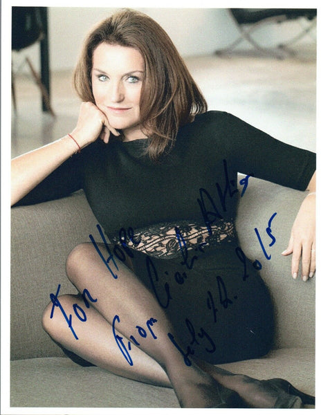 Cecilia Attias Signed Autograph 8x10 Photo Wife of Nicolas Sarkozy COA VD