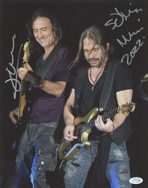 Sergio Vallin & Juan Calleros Signed Autographed 11x14 Photo Mana Band ACOA COA