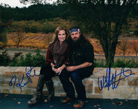 Willie & Korie Robertson Signed Autograph 8x10 Photo Duck Dynasty COA VD