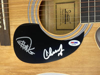 Cheech & Chong Signed Full Size Acoustic Guitar Tommy Up In Smoke Marin PSA COA
