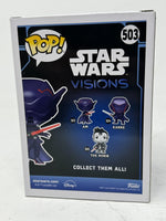 Alison Brie Signed Funko Pop Star Wars Visions AM #503 Autograph Beckett COA