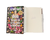 Ai Weiwei Signed 1000 Years of Joys and Sorrows 1st Edition Hardcover Book COA