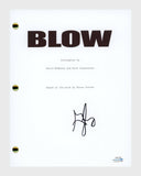 George Jung Signed Autographed Blow Movie Script Drug Smuggler ACOA COA