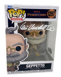 Guillermo Del Toro Signed Autograph Pinnochio Geppetto Funko Pop Beckett COA