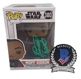 Giancarlo Esposito Signed Star Wars Funko Pop Moff Gideon Mandalorian BAS COA