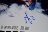 George Jung Signed 11x14 Photo Blow Boston Smuggler Johnny Depp Beckett COA