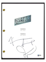 Kevin Smith Jason Mewes Signed Jay and Silent Bob Strike Back Script Beckett COA