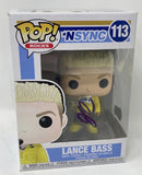Lance Bass Signed Autograph Nsync Funko Pop Rocks #113 Figure Beckett COA