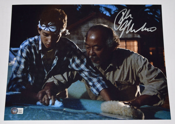 Ralph Macchio Signed Autographed 11x14 Photo The Karate Kid Beckett BAS COA