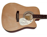 George Jones Signed Autograph Full Size Acoustic Guitar Country Star Beckett COA
