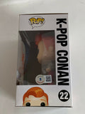 Conan O'Brien Signed Autographed Funko Pop Figure 22 K-Pop Beckett COA