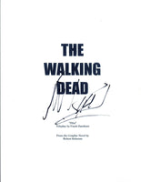 Michael Rooker Signed Autographed THE WALKING DEAD Pilot Episode Script COA VD