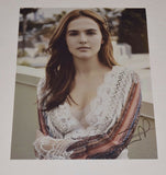 Zoey Deutch Signed Autographed 11x14 Photo Sexy Actress COA