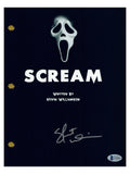 Skeet Ulrich Signed Autographed Scream Movie Script Proof Beckett BAS COA