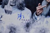 George Jung Signed 11x14 Photo Blow Boston Smuggler Johnny Depp Beckett COA