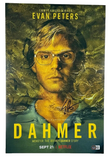 Evan Peters Signed 12x18 Photo Poster The Jeffrey Dahmer Story Autograph BAS COA