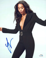 Laura Harrier Signed Autographed 8x10 Photo Spider-Man: Homecoming ACOA COA