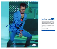 Tyler Glenn Signed Autographed 8x10 Photo Neon Trees Singer ACOA COA AB