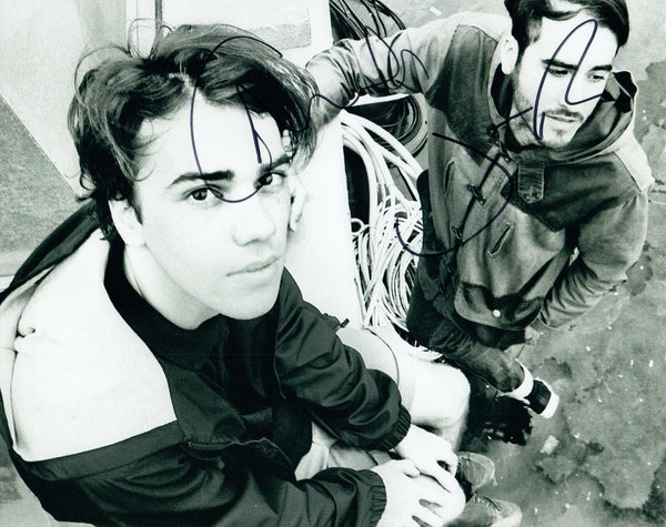 Jagwar Ma Signed Autographed 8x10 Photo Gabriel Winterfield & Jono Ma COA VD