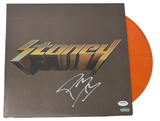 Post Malone Signed Autograph Stoney Vinyl Record Album Orange 2x LP PSA COA