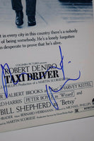 Robert DeNiro Signed Autographed TAXI DRIVER 13x19 Movie Poster Photo BAS COA